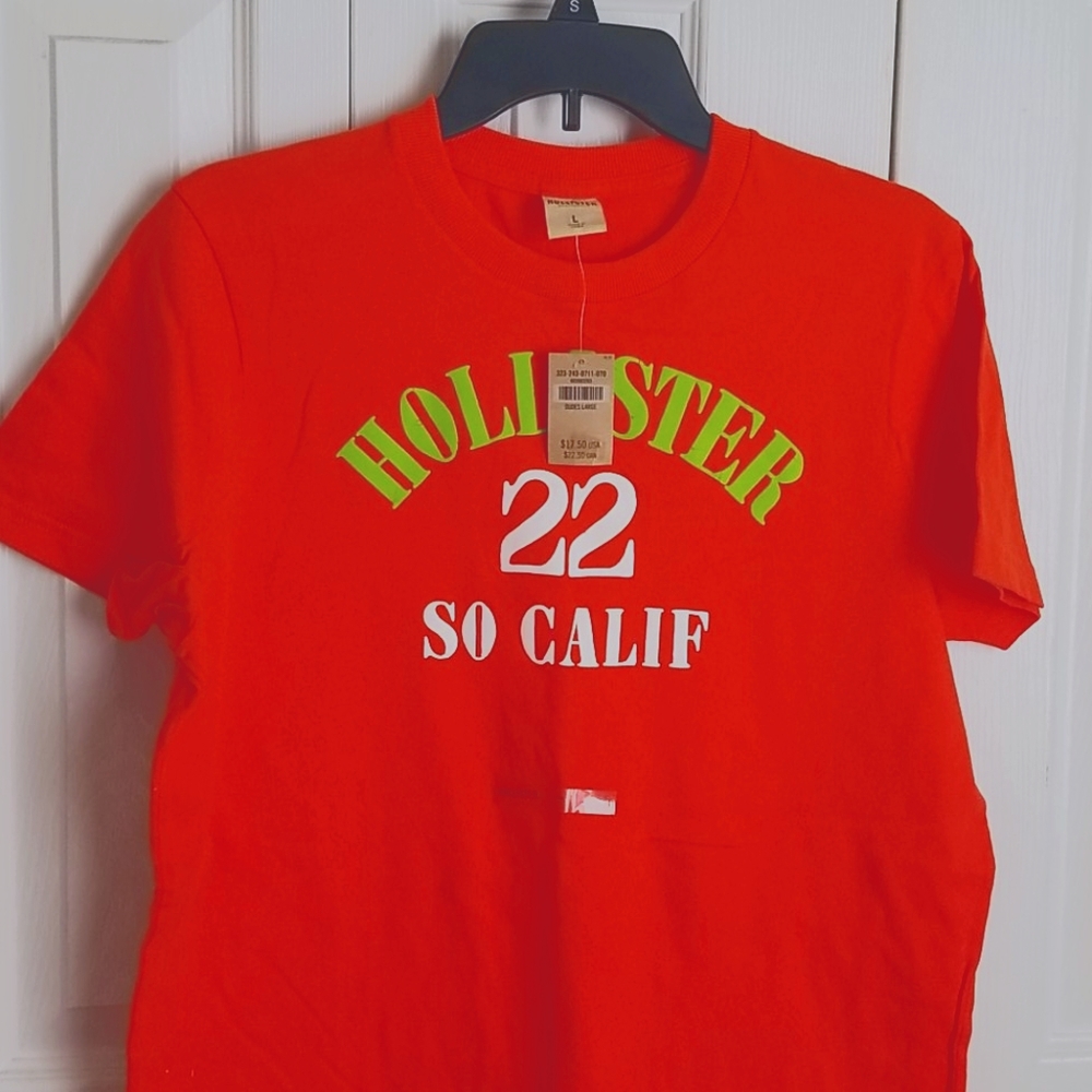 Mens short sleeve hollister tee